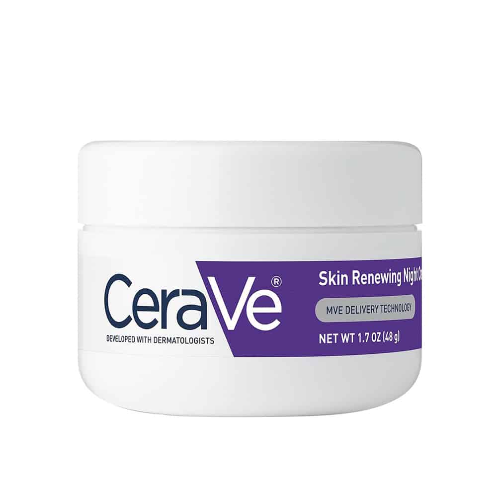 CeraVe Skin Renewing Night Face Cream | | Rekomendasi: 13 Krim Malam Terbaik untuk Wajah Sehat dan Bersinar