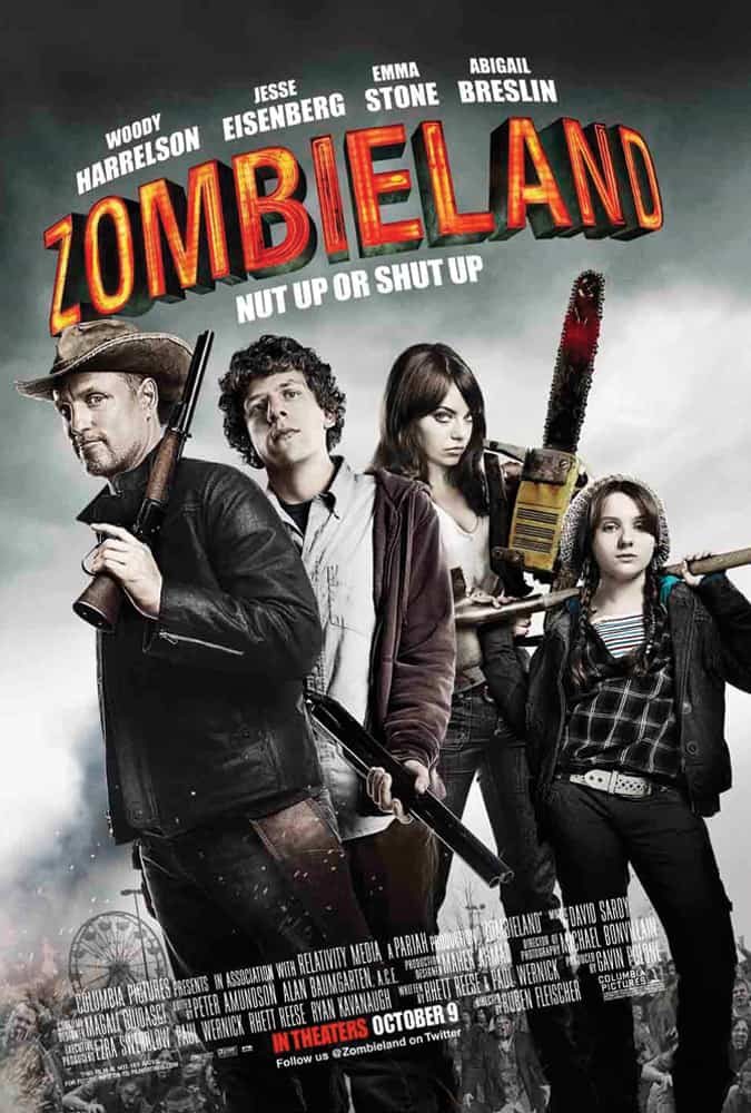 Zombieland 2009 | | Pecinta Film Zombie? Ini 15 Film Menegangkan yang Wajib Kamu Tonton