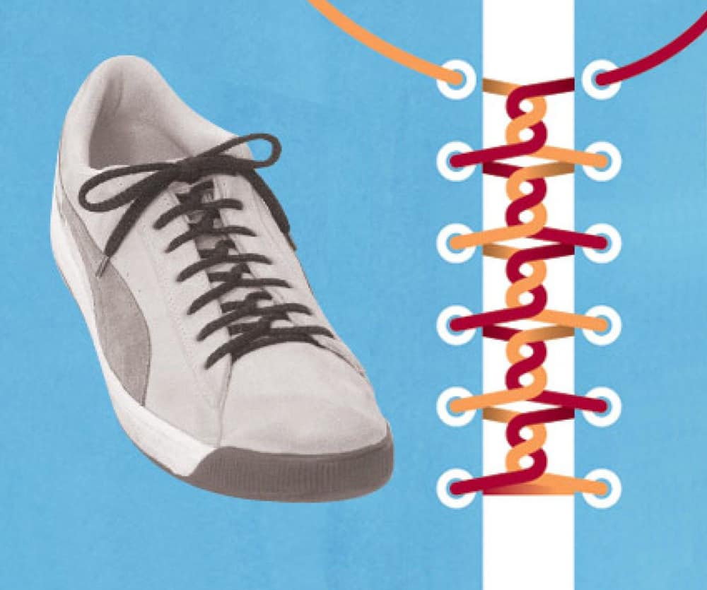 twistie | | #BelieveItOrNot: Ada 10 Cara Unik Mengikat Tali Sepatu