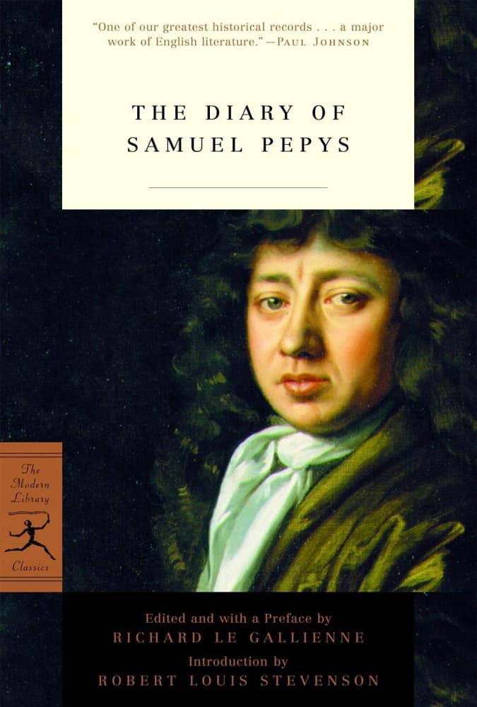 The Diary of Samuel Pepys Samuel Pepys | | 15 Novel Buku Diary yang Dijamin Akan Membuatmu Belajar Banyak tentang Masa Lalu