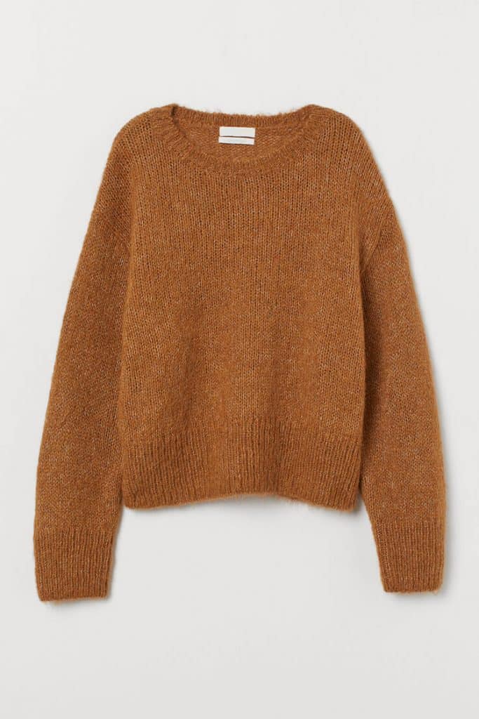 H&M - Knitted Wool-blend Jumper