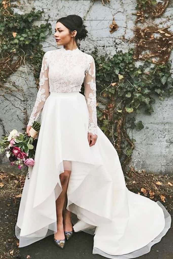 gaun pengantin modern 2021