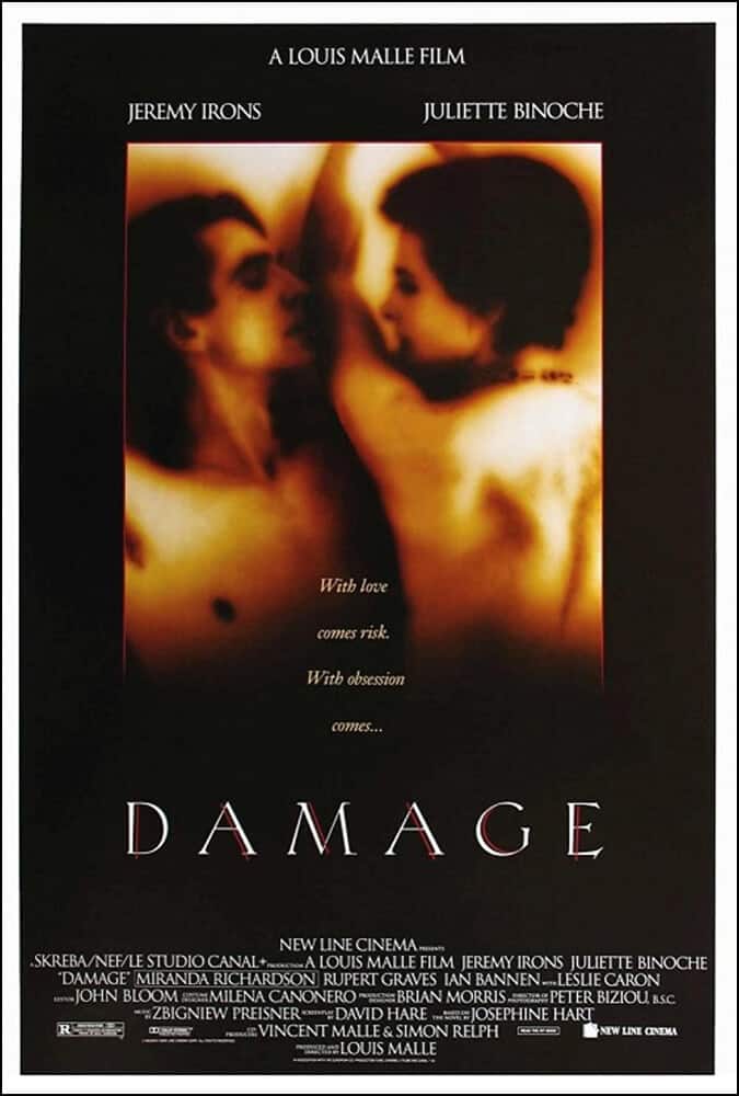 Damage 1992 | | Super Hot: 14 Rekomendasi Film dengan Cerita Cinta Penuh Dosa