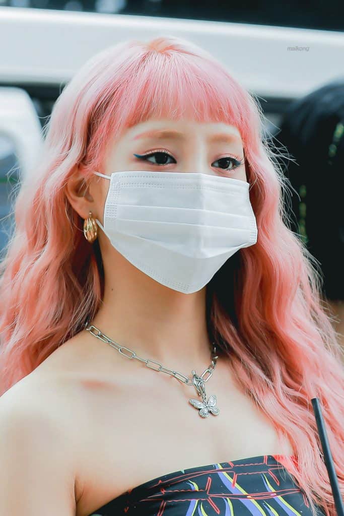 warna rambut pink