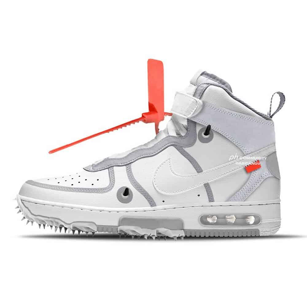 Off White x Nike Air Force 1 Mid | | 9 Sneaker Terbaru Yang Paling Dinantikan di Tahun 2022