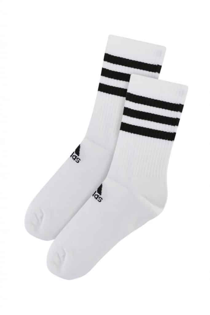 ADIDAS 3 stripes Cushioned Crew Socks 3 Pairs | | 8 Padu Padan Terbaik Sepatu Crocs Agar Terlihat Super Chic