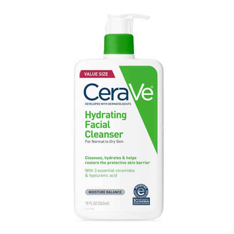 CeraVe Hydrating Facial Cleanser | | 10 Rekomendasi Sabun Cuci Muka Terbaik Untuk Kulit Kering