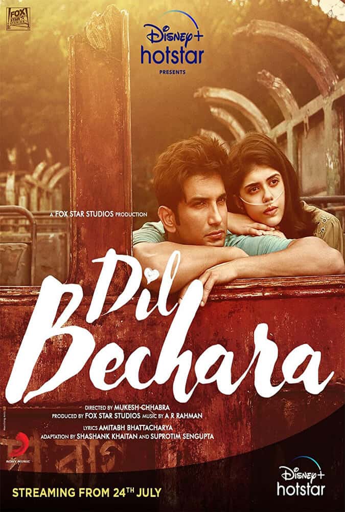 Dil Bechara 2020 1 | | 14 Rekomendasi Film India Romantis Yang Bisa Membuatmu Baper