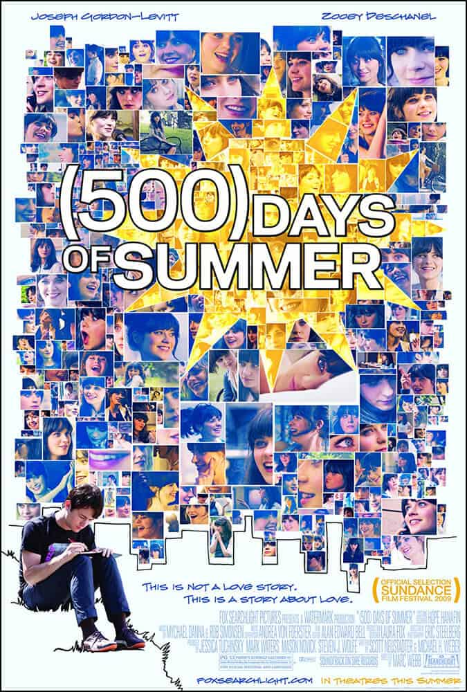 500 Days of Summer 2009 | | 13 Rekomendasi Film Romantis Untuk Merayakan Valentine 2022