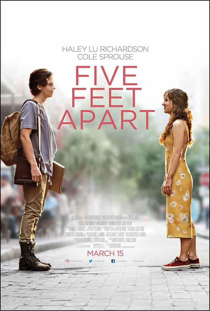 Five Feet Apart 2019 | | 13 Rekomendasi Film Romantis Untuk Merayakan Valentine 2022
