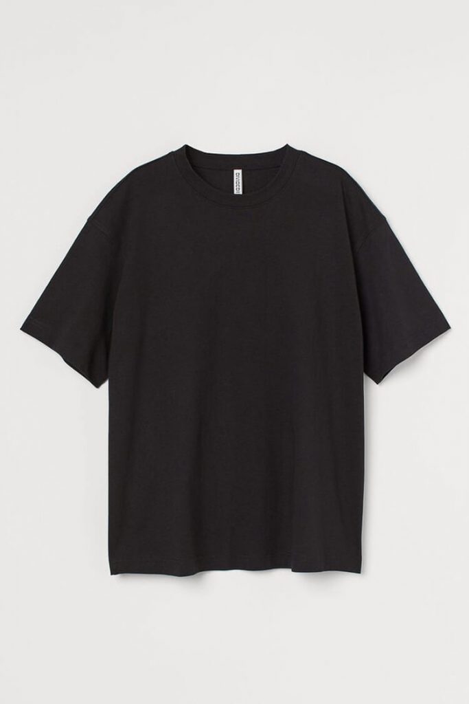 HM Wide Cotton T shirt | | 9 OOTD Celana Kulot Terbaik Untuk Dikenakan Sepanjang Tahun 2022