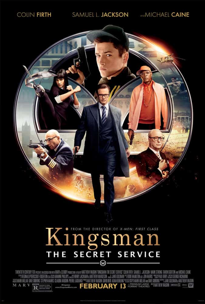 Kingsman The Secret Service 2014 | | Super Menegangkan, Ini 13 Rekomendasi Film Mata-Mata Terbaik
