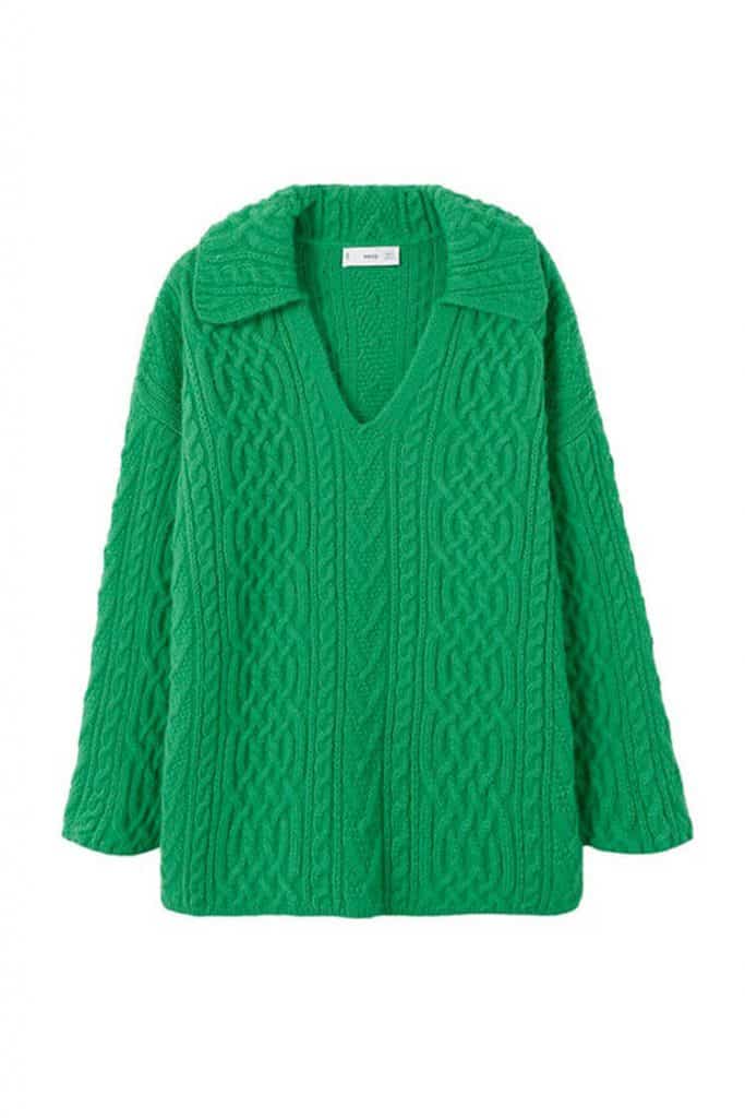 Mango Oversize Knit Sweater 1 | | 10 Paduan Warna Terbaik Untuk Biru Tosca