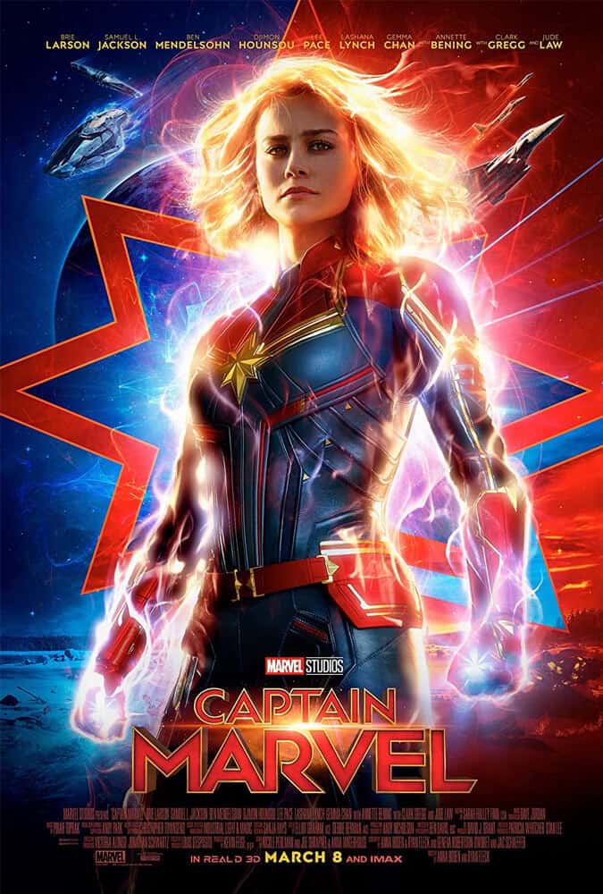 Captain Marvel 2019 | | Tak Selalu Diperankan Pria, Ini 12 Rekomendasi Film Agen Rahasia Wanita Yang Seru