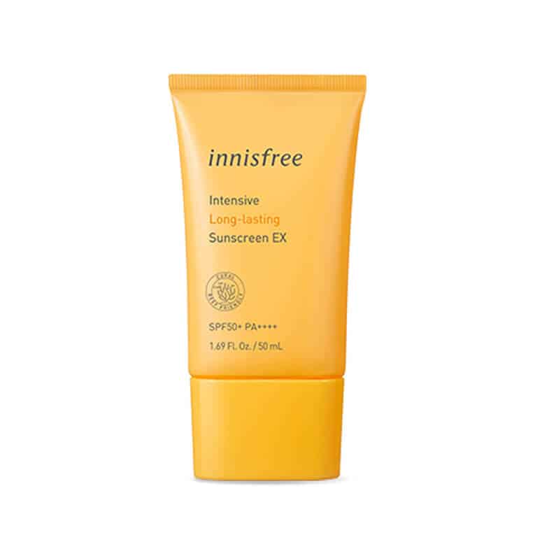 Innisfree Intensive Long lasting Sunscreen EX SPF 50 PA | | 14 Rekomendasi Sunscreen Terbaik Dengan SPF 50
