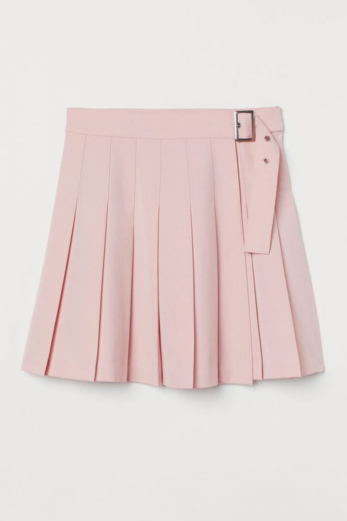 HM Pleated Skirt | | Wajib Tahu: Panduan Lengkap Padu Padan Rok Plisket