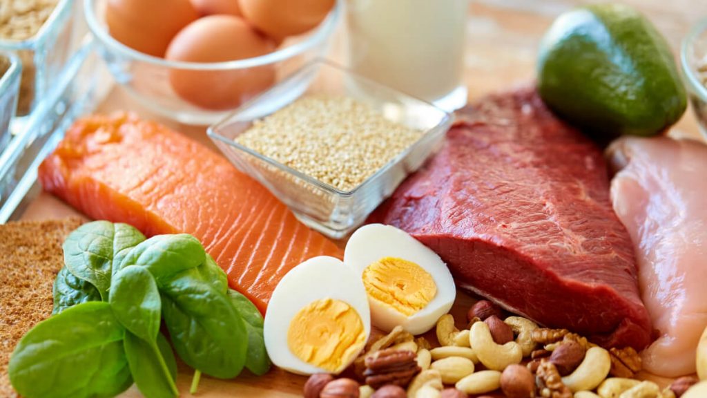 daftar makanan mengandung protein