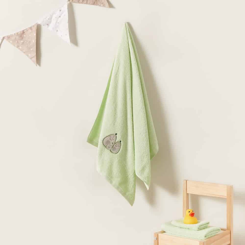 Babyshop Juniors Avocado Embroidered Towel
