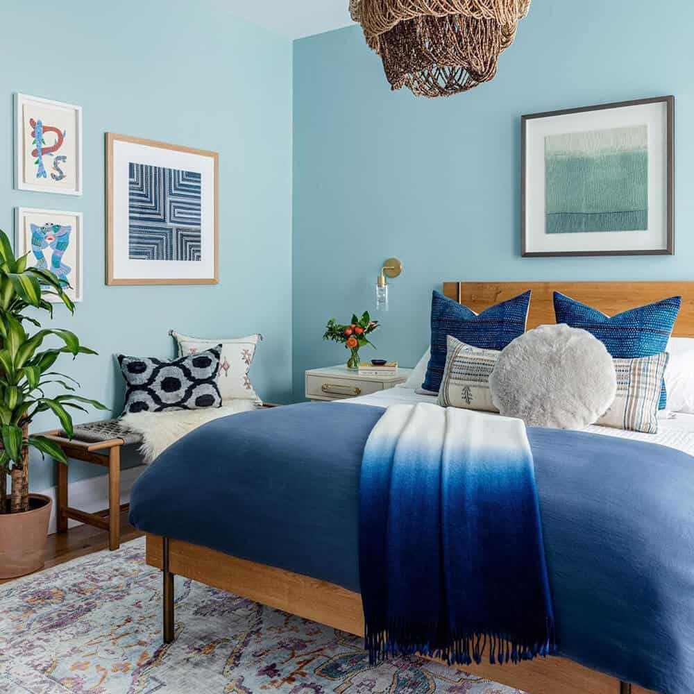 ini warna cat kamar tidur yang populer di 2022