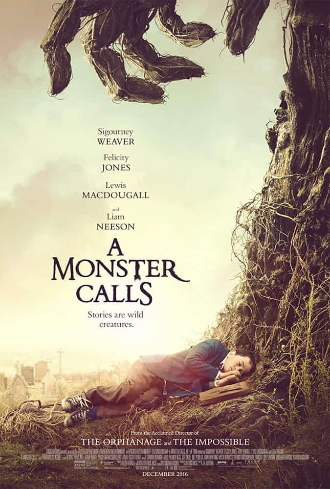 A Monster Calls 2016 | | 10 Rekomendasi Film Tentang Monster Yang Paling Menegangkan