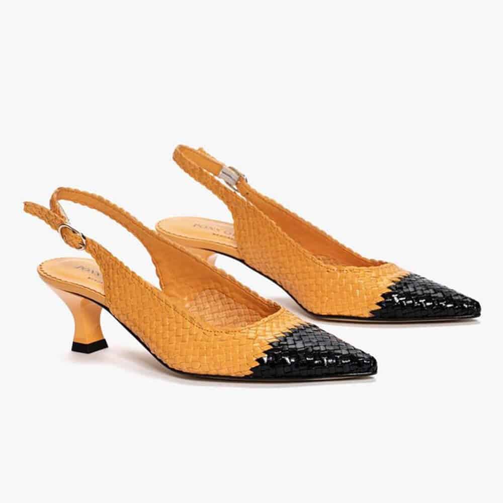 Linea Pons Quintana 9736 Carol Negro Mango Heeled Shoe Orange | | 10 Jenis Sepatu Heels Tercantik Untuk Kondangan