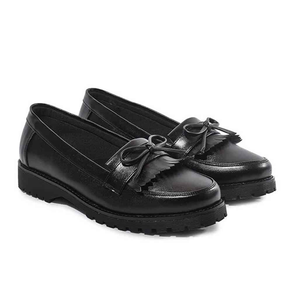 Lvnatica Victoria Full Black Women Dress Shoes | | Ingin Tampil Beda? Ini 10 Rekomendasi Sepatu Docmart yang Wajib Dimiliki
