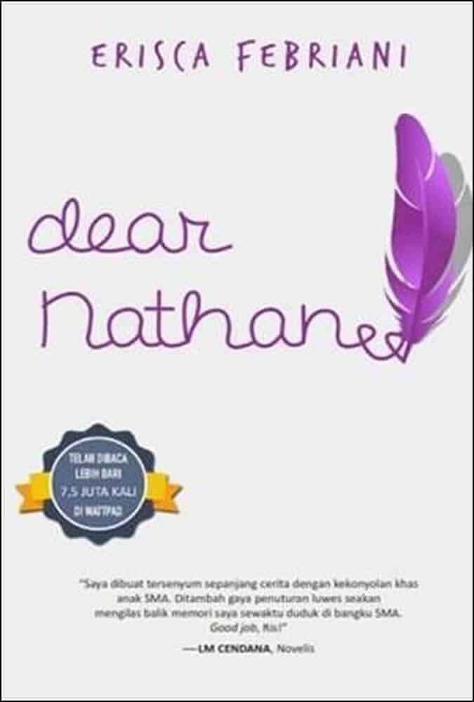 Dear Nathan Erisca Febriani | | Dijamin Ngakak, Ini 10 Rekomendasi Buku Lucu Indonesia yang Wajib Dibaca