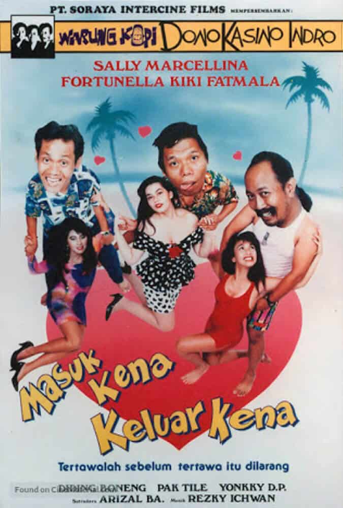 Warkop DKI Masuk Kena Keluar Kena 1992 | | 8 Film Jadul Terbaik Indonesia yang Akan Bikin Kamu Nostalgia